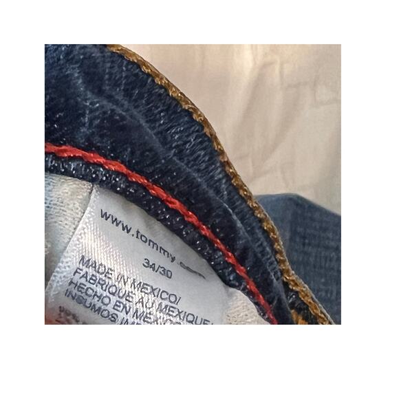 Tommy Jeans Straight Fit Jeans Mens 34x30 - Picture 5 of 5